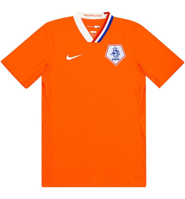Camisa I Seleção da Holanda 2008 Home retro
